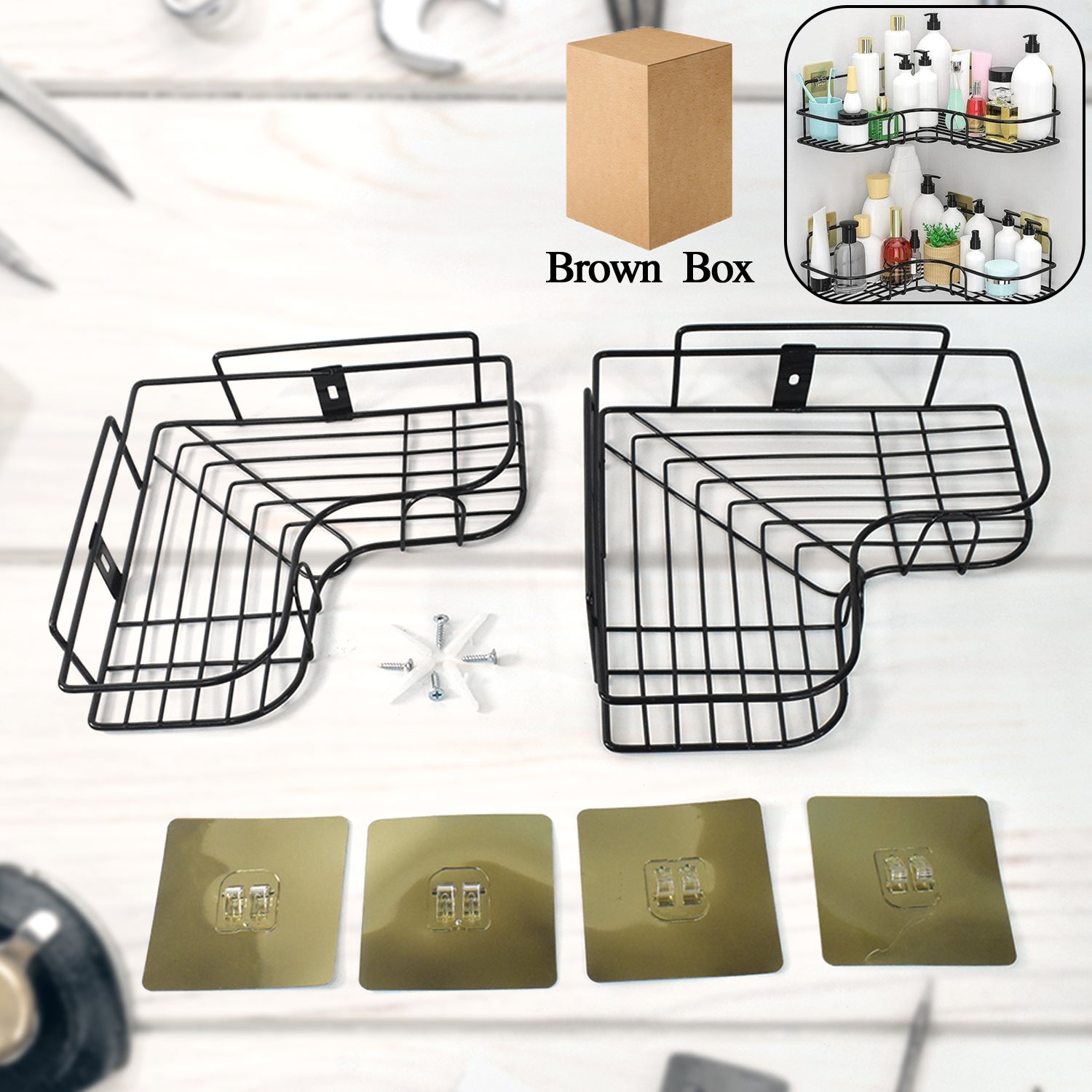 No Drill Shower Rack No Drill Shower Rack